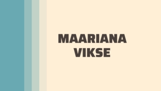 Maariana is famous female opera singers today