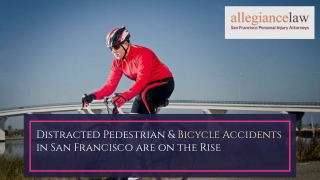 Distracted Pedestrian & Bicycle Accidents in San Francisco are on the Rise