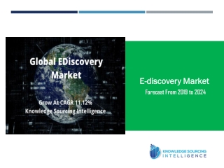 EDiscovery Market Grow at a CAGR of 11.12% by Knowledge Sourcing