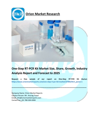 One-Step RT-PCR Kit Market