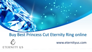 Buy Best Princess Cut Eternity Ring online - www.eternityus.com