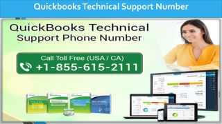 Quickbooks Technical Support Number