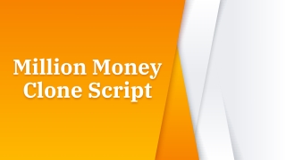 Build a Decentralized SmartContract based MLM platform like Million Money