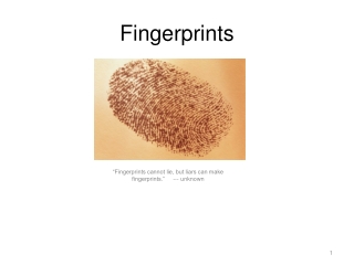 Fingerprints