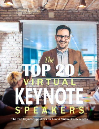 Top 20 Virtual Keynote Speakers 2020 - 2021