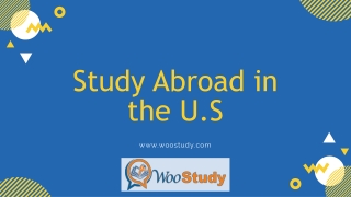 Study Abroad in the U.S| Study Abroad Scholarships| Woostudy.com