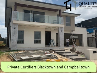 Private Certifiers Blacktown and Campbelltown