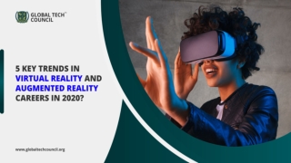 5 Key Trends in Virtual Reality and Augmented Reality Careers in 2020?