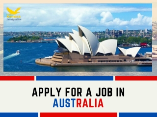 Apply for a Job in Australia