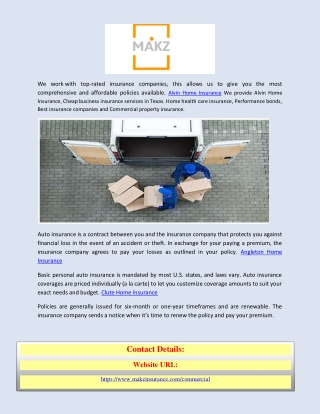 Clute Home Insurance makzinsurance.com