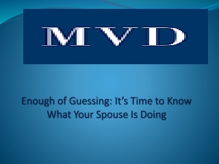 It’s Time to Know What Your Spouse Is Doing
