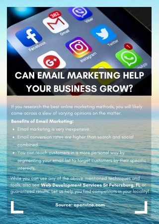 Can Email Marketing Help Your Business Grow?