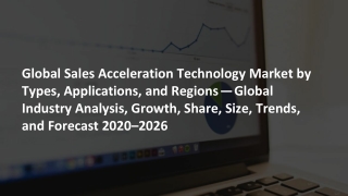 Global Sales Acceleration Technology Market by Types, Applications, and Regions — Global Industry Analysis, Growth, Shar