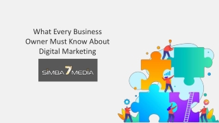 What Every Business Owner Must Know About Digital Marketing