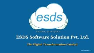 India’s #1 Cloud Hosting Service Provider Company | ESDS