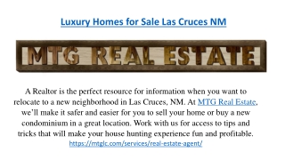 Luxury Homes for Sale Las Cruces NM