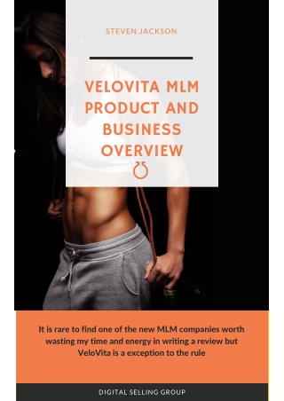 VeloVita MLM product and business overview