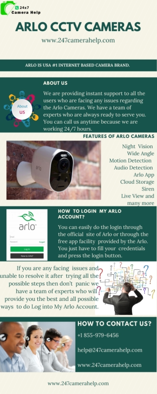 How To Login Your Arlo Account ?