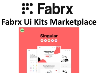 Fabrx Ui Kits Marketplace