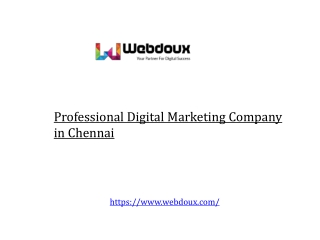 Professional Digital Marketing Company in Chennai