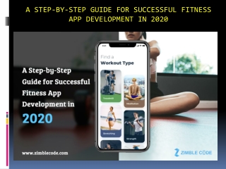 A Step-by-Step Guide for Successful Fitness App Development in 2020