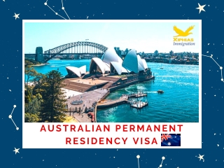 Australian Permanent Residency VISA.