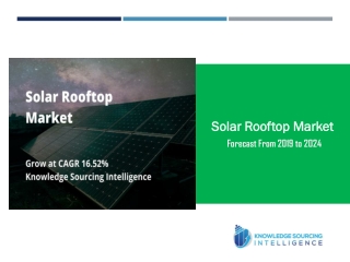 Solar Rooftop Market Grow at a CAGR of 16.52% by Knowledge Sourcing