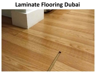 Laminate Flooring Dubai