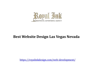 Best Website Design Las Vegas Nevada