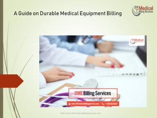 A Guide on Durable Medical Equipment Billing