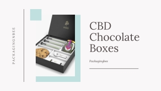 Custom Cbd Chocolate Boxes