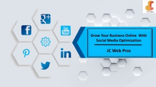 JC Web Pros - Grow Your Business With Social Media Optimiztion