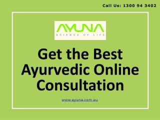 Get the Best Ayurvedic Online Consultation