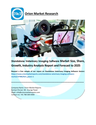 Standalone Veterinary Imaging Software Market