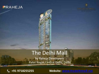 The Delhi Mall Central Delhi Patel Nagar