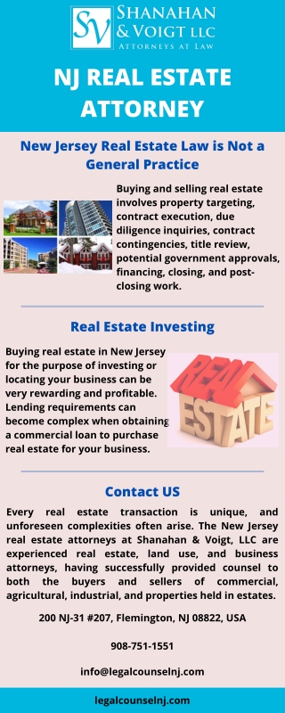 NJ REAL ESTATE ATTORNEY