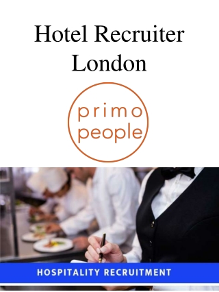 Hotel Recruiter London