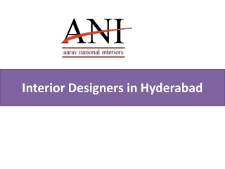 Interior Designers in Hyderabad