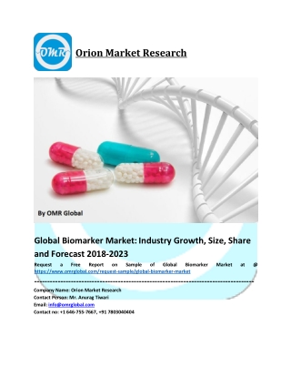 Global Biomarker Market Size, Share, Analysis, Industry Report and Forecast to2023