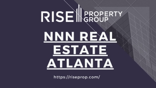 NNN Real Estate Services in Atlanta- Rise Property Group