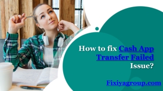 How to fix Cash App Transfer Failed Issue? | Cash App Failed for My Protection