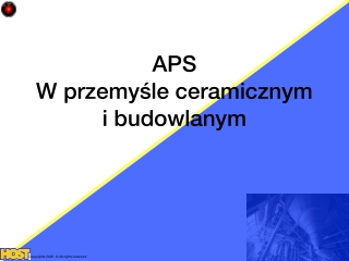 APS  w przemyśle ceramicznym i budowlanym