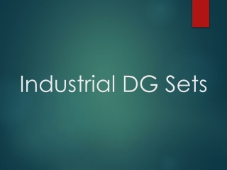 Industrial DG Sets in Kenya