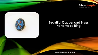 Beautiful Copper and Brass Handmade Ring