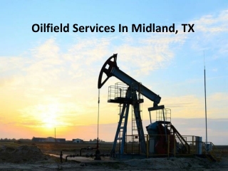 EV Best Oilfield Services In Midland, Tx
