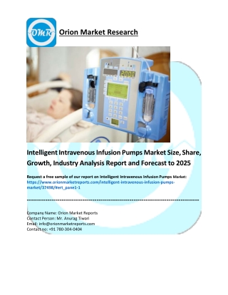 Intelligent Intravenous Infusion Pumps Market