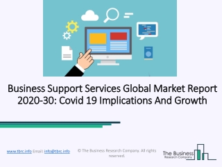 Business Support Services Market Expected to Rise at A Higher CAGR Value During 2020