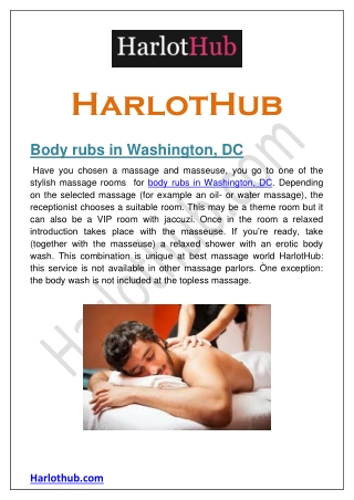 Body rubs in Boston, Massachusetts