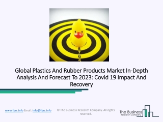 Plastics And Rubber Products Market Growth And Demand (2020-2023)
