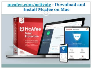 mcafee.com/activate - Download and Install Mcafee on Mac